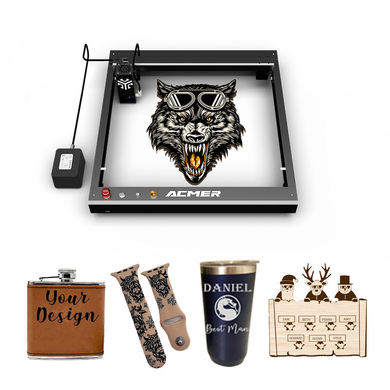 33W Diode Laser Engraver And Cutter Machine High Precision For Wood Leather Acrylic
