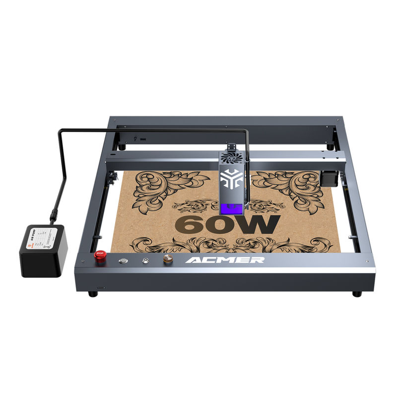 ACMER P2 60W - 68W Desktop Laser Engraving Machine DC 24V 6A / 8A High Speed