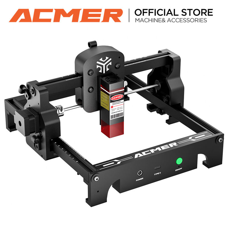 ACMER S1 Mini Portable Laser Engraver,2500mw laser output,130*130mm working area